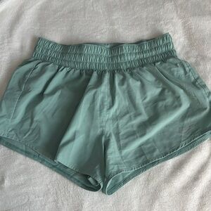 Nike Women's Teal Athletic Shorts